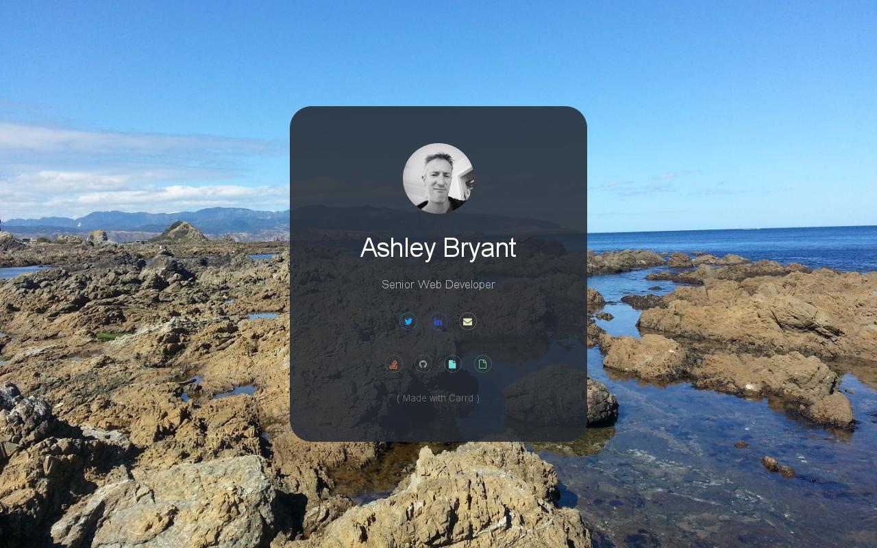 Carrd profile picture for @ashley